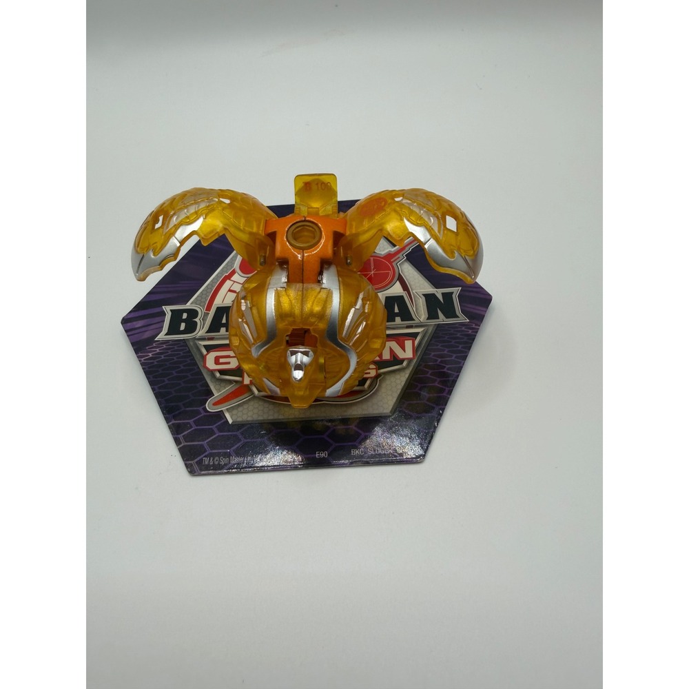 Bakugan Aurelus Mythic Pegatrix B100 Translucent Gold Spin Master Figure Only